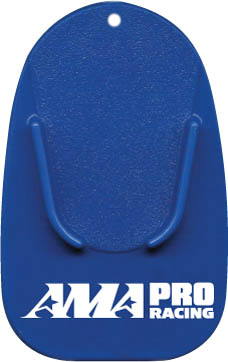 Blue Kickstand Pad with White Imprint